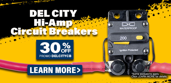 Del City Hi-Amp Circuit Breakers 30% off